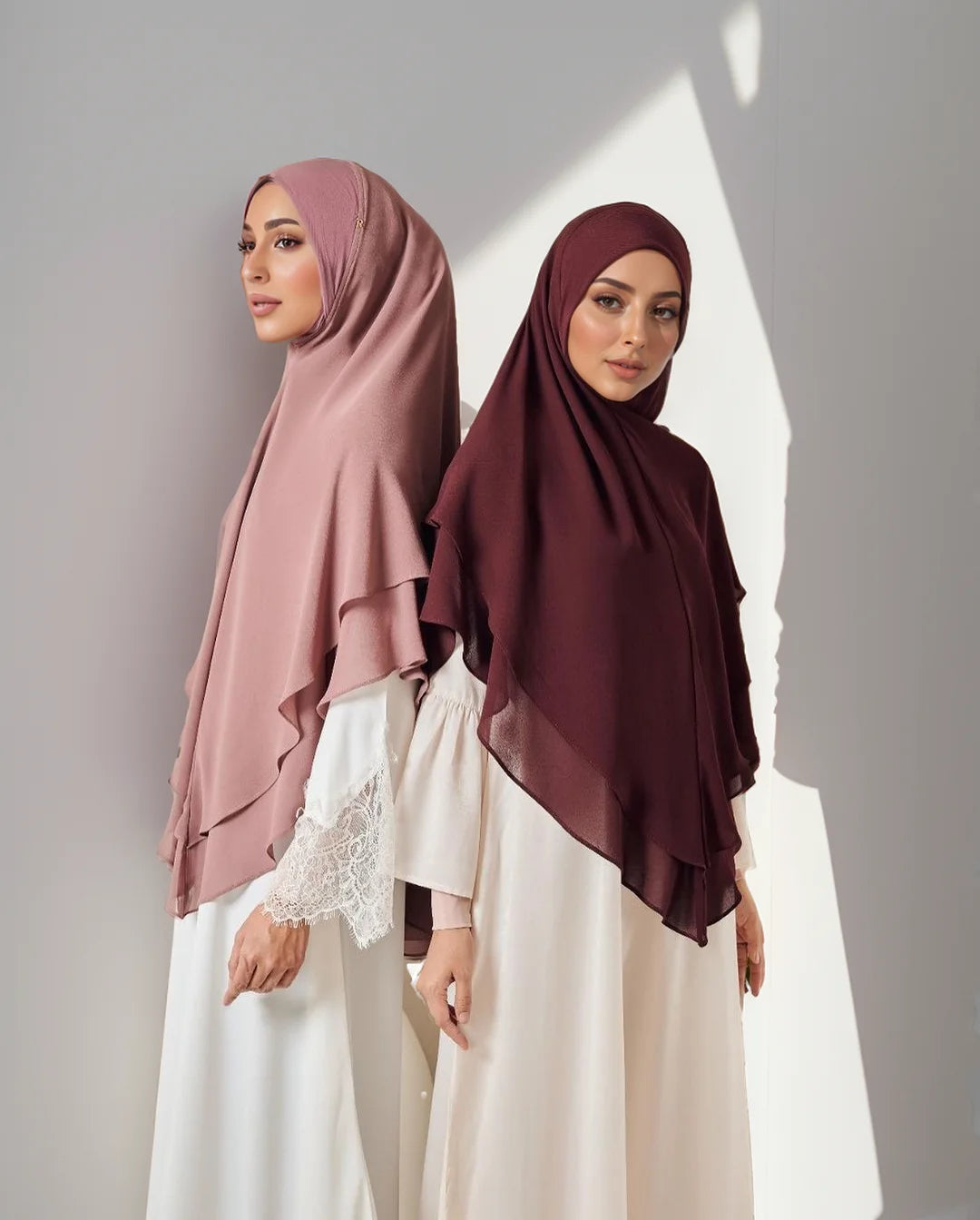 Hijabs mousseline