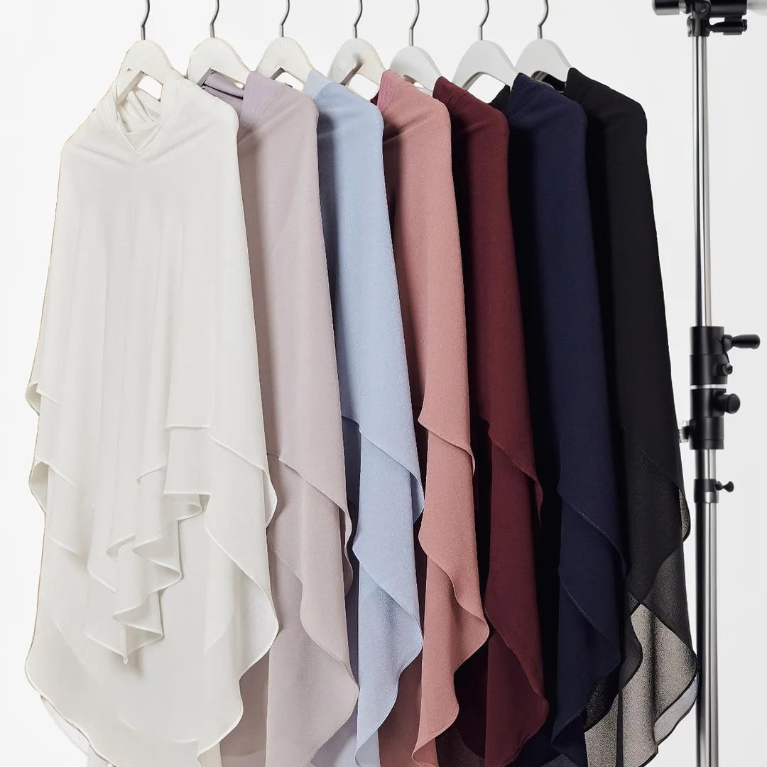 Hijabs mousseline