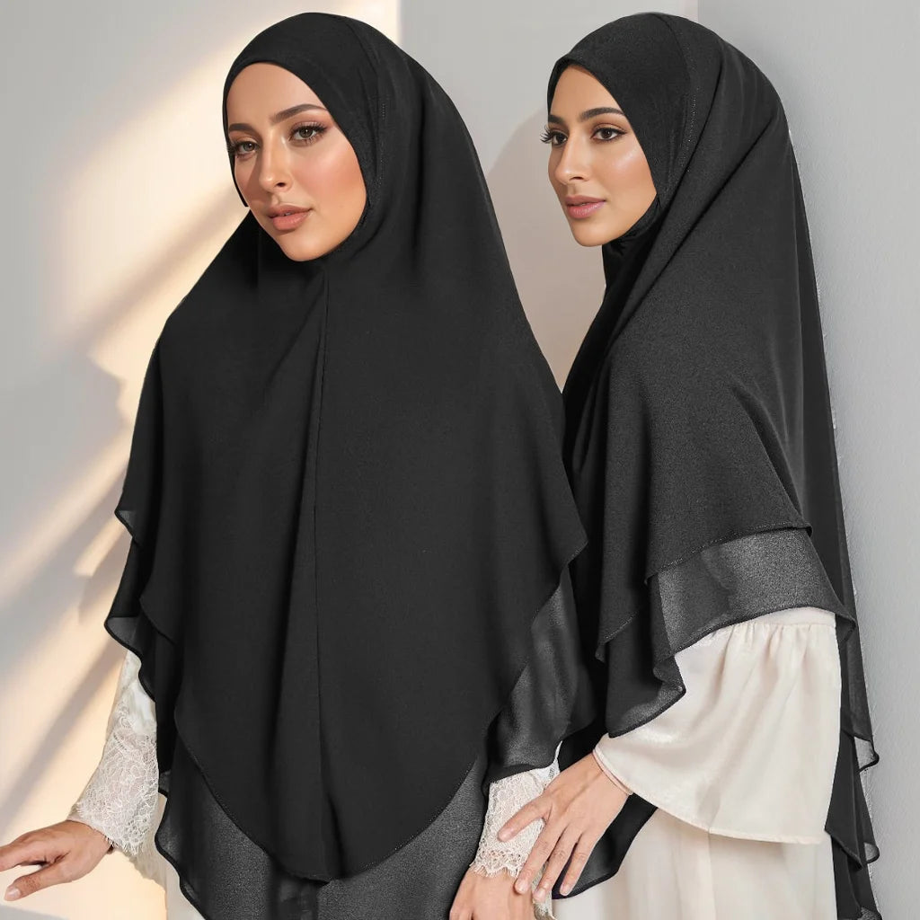 Hijabs mousseline