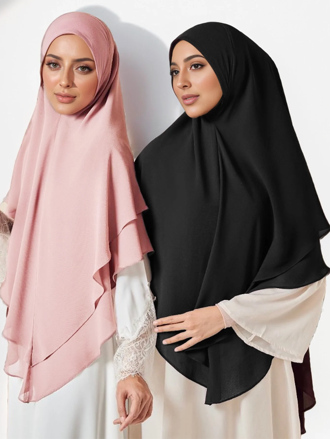 Hijabs mousseline